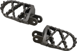 MOOSE RACING Pro Footpegs Silver 