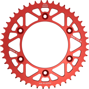 JT SPROCKETS Rear Sprocket Red 