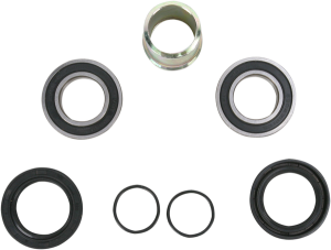 Watertight Wheel Collar And Bearing Kits Black, Silver