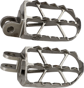 MOOSE RACING Nd Series Footpegs Silver 