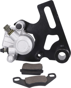 Brake Caliper Kit Black, Silver, Aluminum