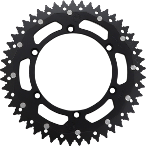 MOOSE RACING Dual Sprocket Black 