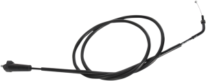 MOOSE RACING Black Vinyl Throttle Cable Black 