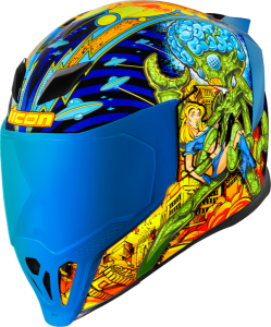 Casca Icon Airflite Bugoid Blitz Multicolor/Blue