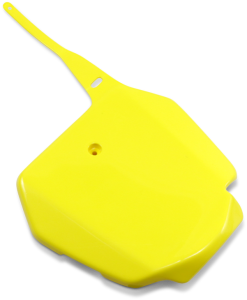 Replacement Front Number Plate Yellow