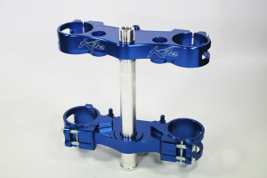 Mx-en Triple Clamps Blue