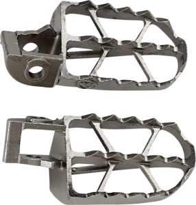 MOOSE RACING Nd Series Footpegs Silver 