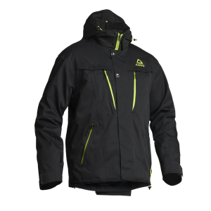 AMOQ Vernal Jacket Black/HiVis 2XS