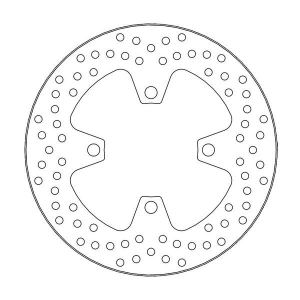 Halo Series Rear Rotor Stainless Steel