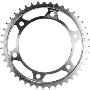 JT SPROCKETS Steel Rear Sprocket Silver 