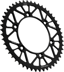 JT SPROCKETS Racelite Aluminum Rear Sprocket Black 