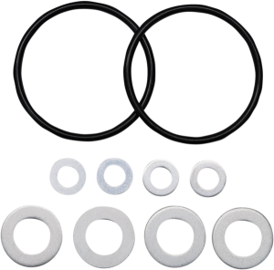 MOOSE RACING Oil Filter Hardware Kit Black, Silver 