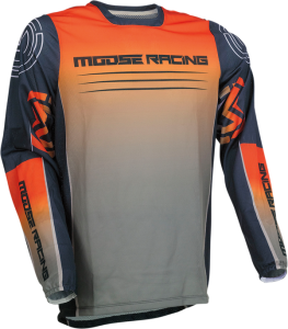 Tricou Moose Racing Sahara Orange/Grey