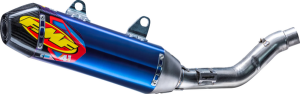 Factory 4.1 Rct Slip-on Muffler Blue, Anodized 