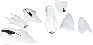 Replacement Plastic Body Kit Black, White