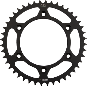 JT SPROCKETS Steel Rear Sprocket Black 