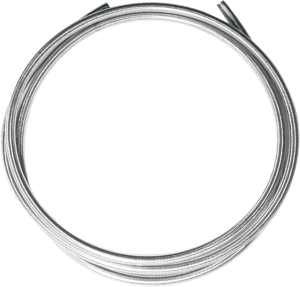 Byo® Build-your-own Universal Hydraulic Brake Line Silver, Polished