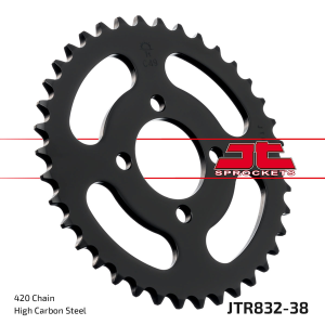 JT SPROCKETS Rear Sprocket Black 