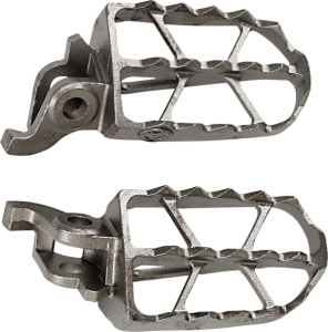 MOOSE RACING Nd Series Footpegs Silver 