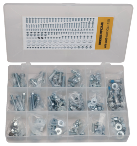 MOOSE RACING M1 Metric Bolt Kit Gray 