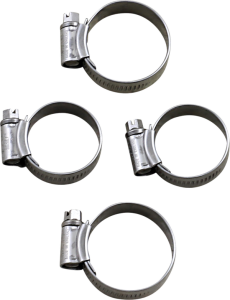 Radiator Clamp Kit Silver