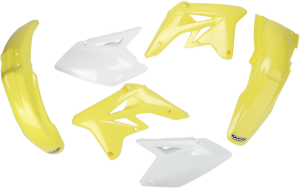 Full Body Replacement Plastic Kit White, Yellow