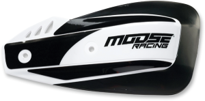 MOOSE RACING Podium Handshields White 