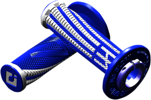 Emig Pro V2 Lock-on Grips Blue, White