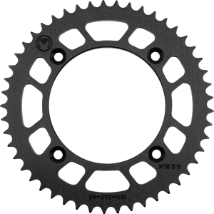 MOOSE RACING Rear Aluminum Sprocket Black 