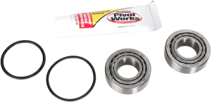 Steering Stem Bearing Kit Black, Chrome