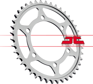 JT SPROCKETS Steel Rear Sprocket Natural 