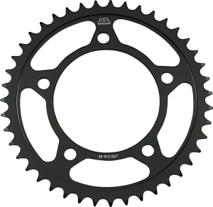 JT SPROCKETS Steel Rear Sprocket Black 