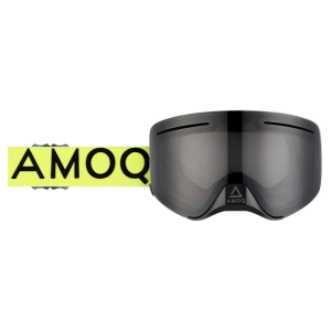 Ochelari Snowmobil AMOQ Vision Vent+ lentila magnetica  HiVis/Black - Smoke