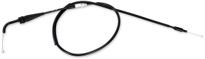 MOOSE RACING Black Vinyl Throttle Cable Black 