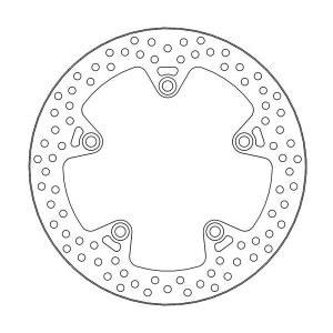 Halo Series Rear Rotor Stainless Steel