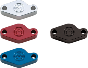 MOOSE RACING E-brake Block-off Plate Red 