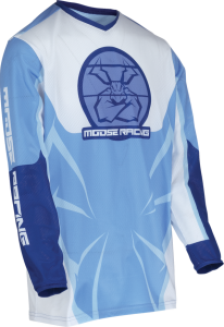 MOOSE RACING Youth Agroid Mesh Jersey Blue 