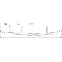 Sno-X Ripper Four Runner 4" Hardmetal