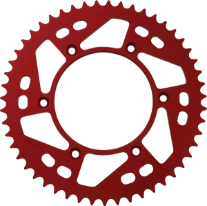 MOOSE RACING Rear Aluminum Sprocket Red 