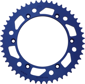 MOOSE RACING Rear Aluminum Sprocket Blue 