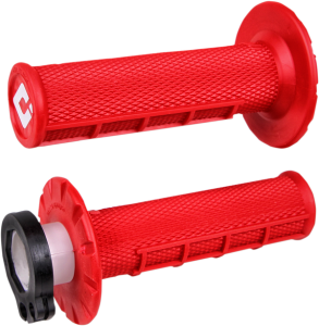 V2 Waffle Lock-on Grips Red