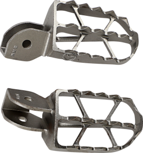 MOOSE RACING Nd Series Footpegs Silver 