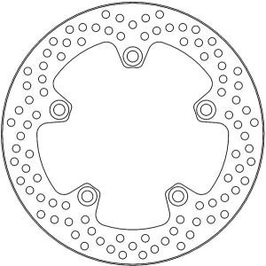 Halo Series Rear Rotor Stainless Steel