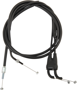 MOOSE RACING Black Vinyl Throttle Cable Black 