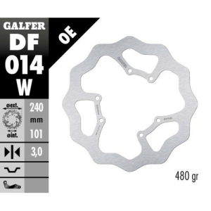 Disc frana fata Honda CR 125/250R Galfer Fixed