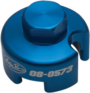 Fork Cap Socket Blue, Anodized 