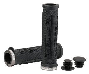 MOOSE RACING Mountain Bike Lock-on Grips Black 