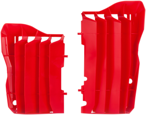 Radiator Louvers Red