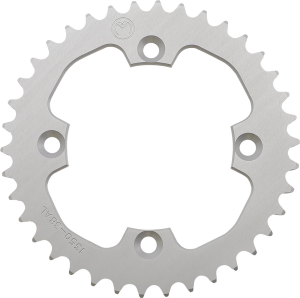 MOOSE RACING Aluminum Rear Sprocket Atv Silver 