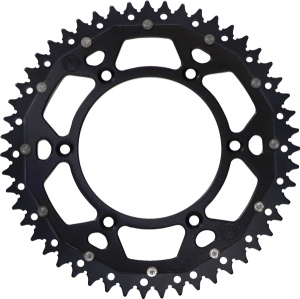 MOOSE RACING Dual Sprocket Black 